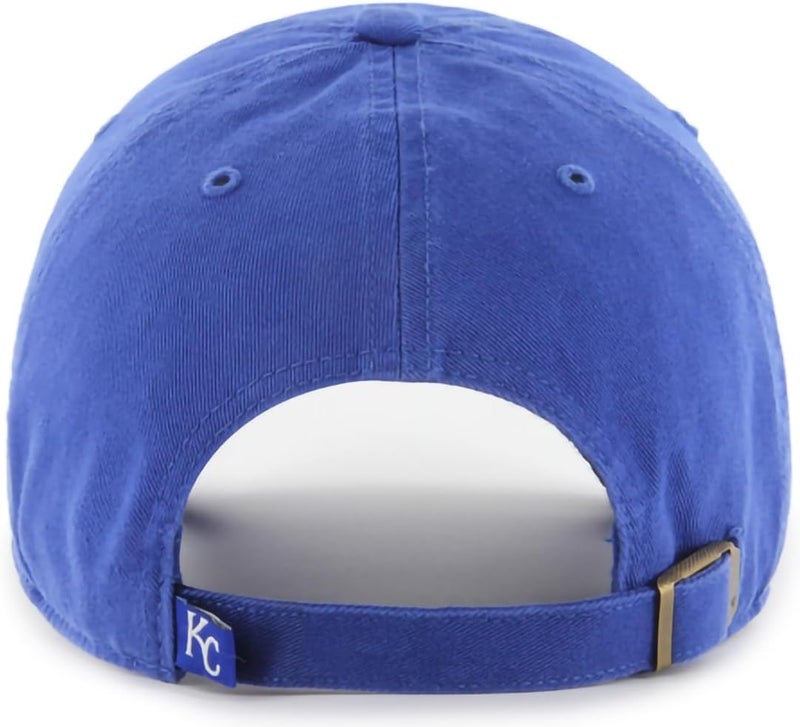 47 Brand MLB Team Color Home Primary Logo Clean Up Adjustable Baseball Cap Hat, Adult One Size Fits All - Image 2